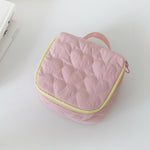 Load image into Gallery viewer, Womens Heart Print Polyester Cosmetic Bag N6K119