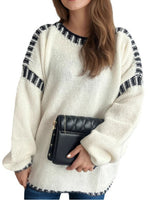 Load image into Gallery viewer, Block Round Sweater Mid Heavy Options N5Z929
