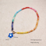 Load image into Gallery viewer, Bohemian Colorful Beaded Pendant Necklace  N6E119