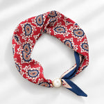 Load image into Gallery viewer, Women's Polyester Faux Silk Polka Dot Neck Scarf N6J148