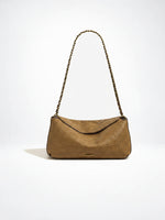 Load image into Gallery viewer, Crocodile Grain Pillow Bag Women N6C043