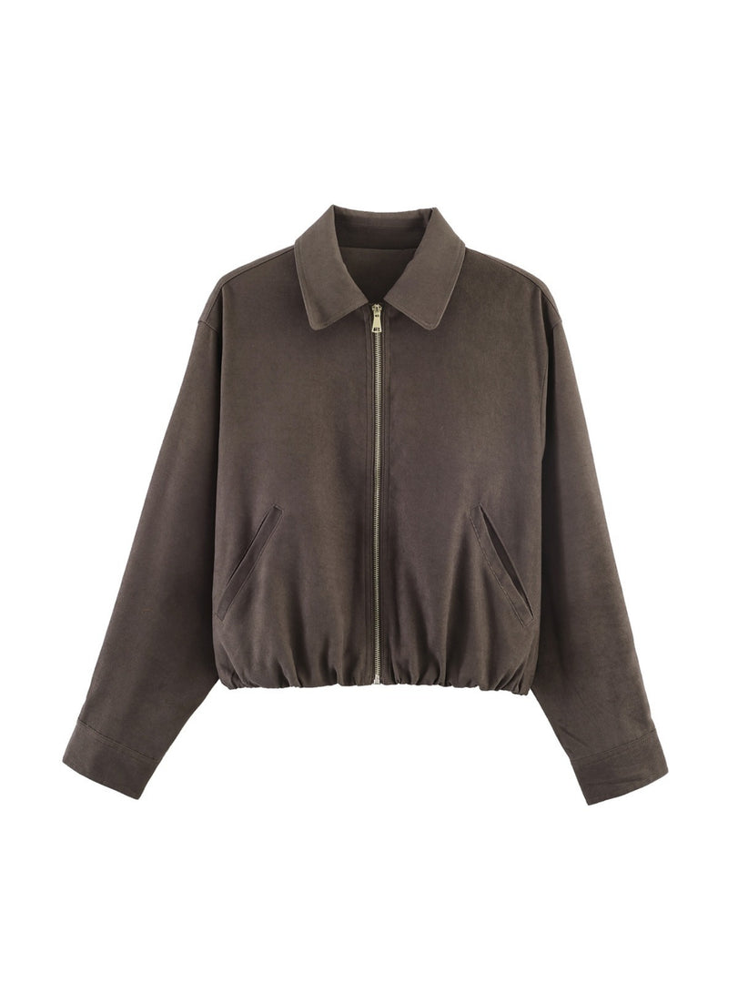 Women's POLO Collar Jacket & Casual Pants Separates N6H122