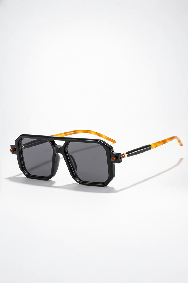 Retro Square Flat Sunglasses Fashion Women N6B155