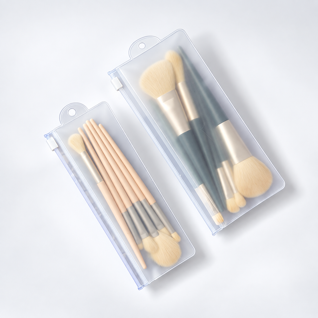 Waterproof Frosted EVA Makeup Brush Pouch N6J264
