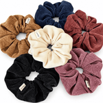 Load image into Gallery viewer, Womens Vintage Soft Velvet Scrunchie N6K032