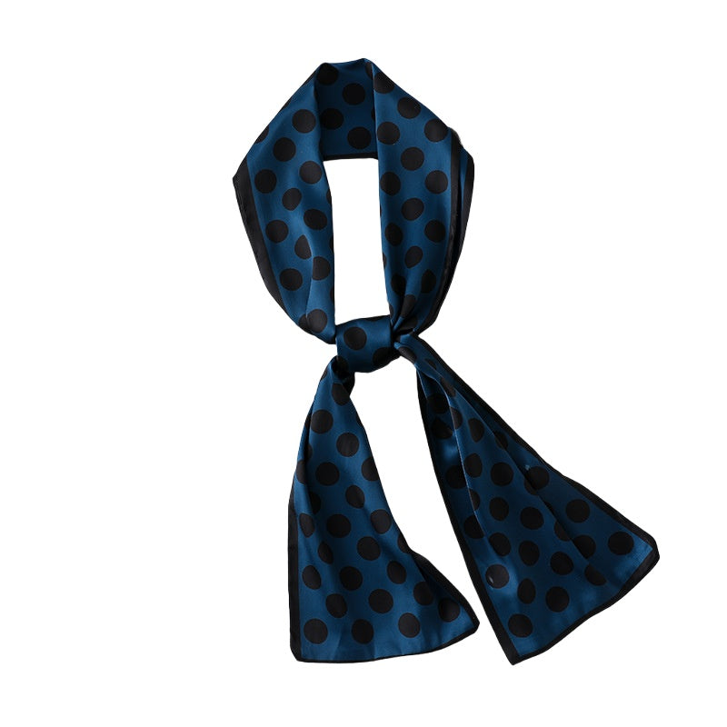 Polka Dot Multi-Use Ribbon Scarf  M5A263