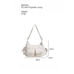 Load image into Gallery viewer, Quilted Chain Tote Bag Large Capacity Work Shoulder N6F147