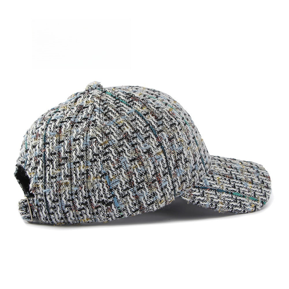 Hard Top Knit Baseball Cap Women Adjustable Sun Visor N6G206