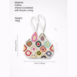 Load image into Gallery viewer, Bohemian Hand-Crochet Shoulder Bag Women N6E086