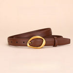 Load image into Gallery viewer, Double-Sided Genuine Leather Belt Women  N6H329