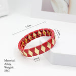 Load image into Gallery viewer, Geometric Diamond Bead DIY Chain Alloy Enamel  S5P260