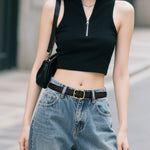 Load image into Gallery viewer, Double-Sided Genuine Leather Belt Women Commuter N6H331