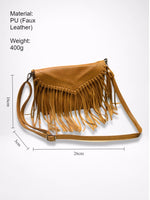 Load image into Gallery viewer, Street Style Fringe Envelope Crossbody Bag  N6C225