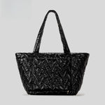 Load image into Gallery viewer, Diamond Quilted Nylon Tote  S5P377