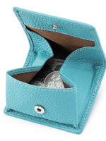 Load image into Gallery viewer, Genuine Leather Snap Mini Coin Wallet Women N6B208