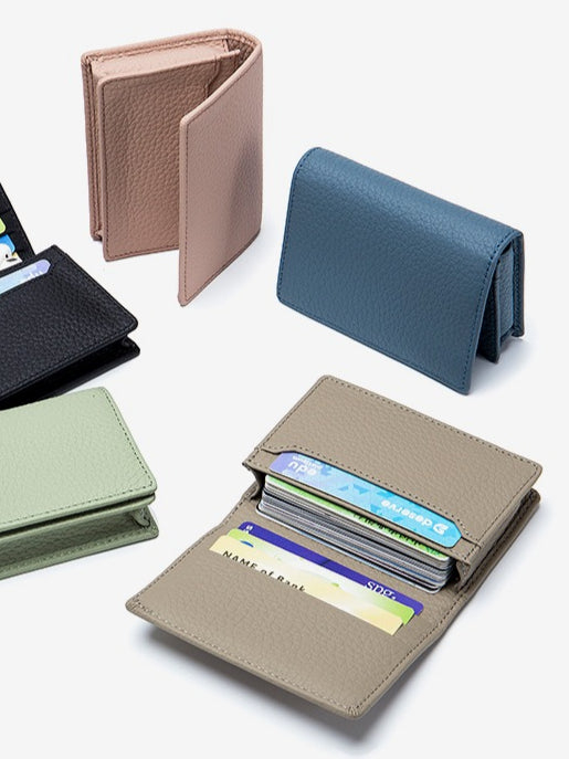 Multi-Function Genuine Leather Business Card Holder N6D021
