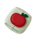 Load image into Gallery viewer, Top Grain Leather Apple Coin Purse Mini Organizer N6G089