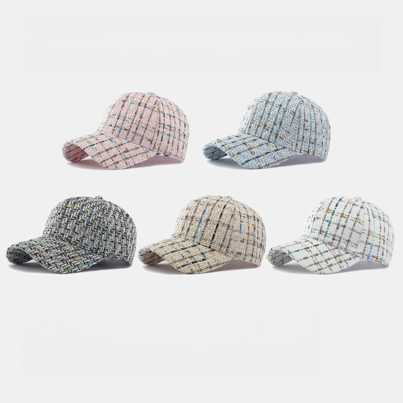 Hard Top Knit Baseball Cap Women Adjustable Sun Visor N6G206