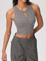 Load image into Gallery viewer, Ribbed Sports Bra Yoga Crop Top High Support N6F019
