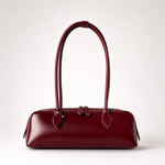 Load image into Gallery viewer, Women's Genuine Leather Baguette Shoulder Bag N6J120