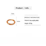 Load image into Gallery viewer, Vintage Metal Acrylic Beaded Bangle Set 4-Piece Women N6H075