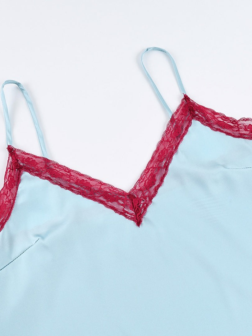 Sexy Lace Trim Camisole Top Women N6F026