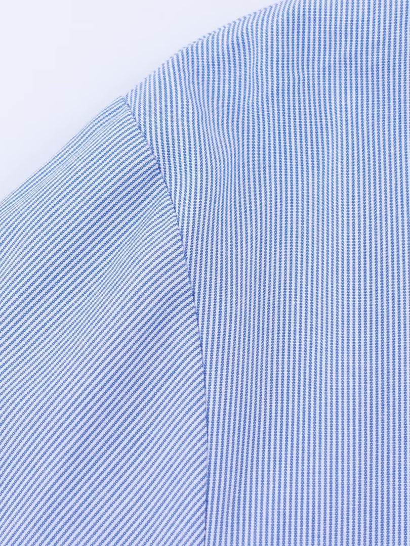 Ruffle Detail Poplin Crop Shirt Women N6C103