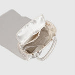 Load image into Gallery viewer, Vintage Silk Pearl Chain Clutch Bag with Embroidery N6E030