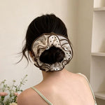 Load image into Gallery viewer, 4-Layer Dotted Lace Organza Scrunchie Gentle Hair Tie N6H200