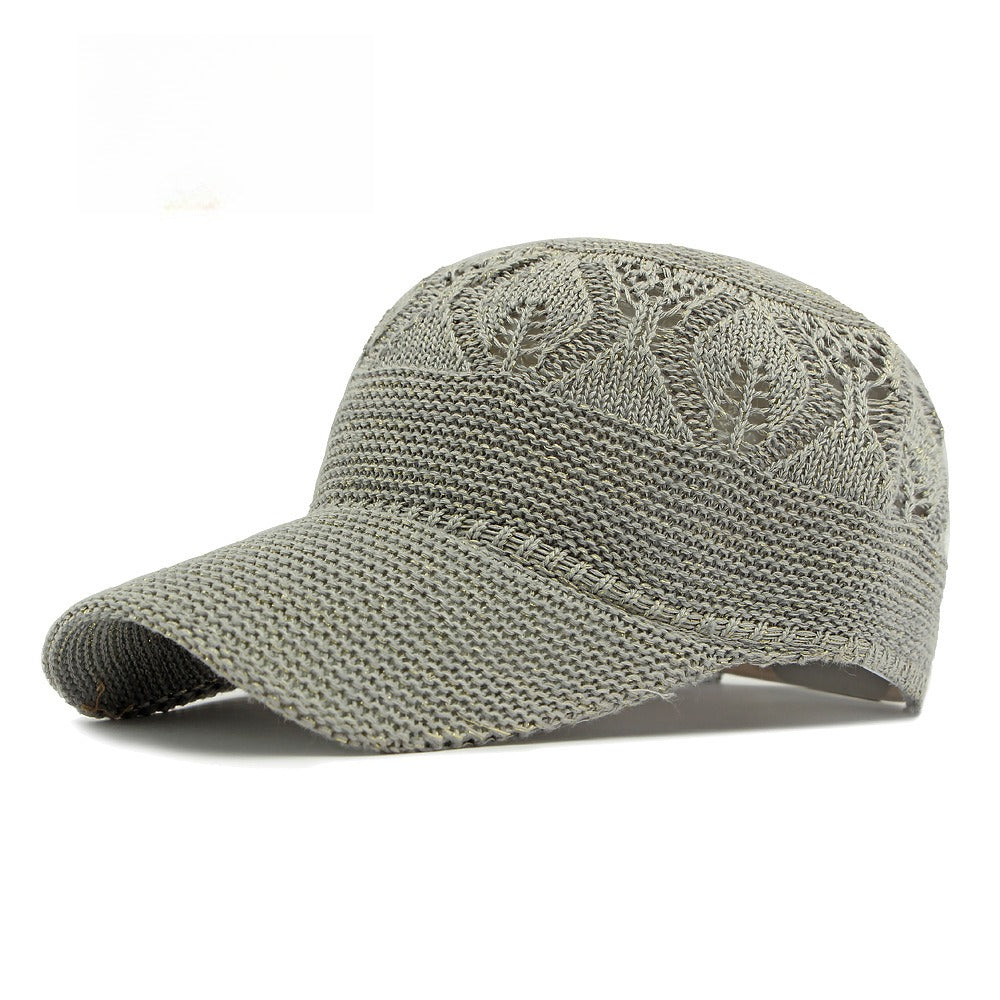 Mesh Breathable Baseball Cap Protection Curved Brim N6G199