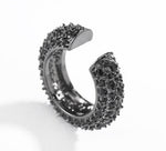 Load image into Gallery viewer, Y2K Full Set C Clip Ear Cuff Crystal Piercing Free S5P219