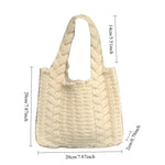 Load image into Gallery viewer, Women's Knitted Woven Handbag N6J138