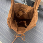 Load image into Gallery viewer, Women's Brown Polyester Vintage Tote Bag N6J159