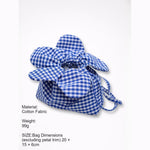 Load image into Gallery viewer, Floral Print Reversible Bucket Bag Women Commute N6E085