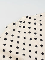 Load image into Gallery viewer, Bow Detail Polka Dot Short Dress Women N6C278