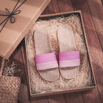 Load image into Gallery viewer, Non-Slip Linen House Slippers Women Multiple Colors N6C230
