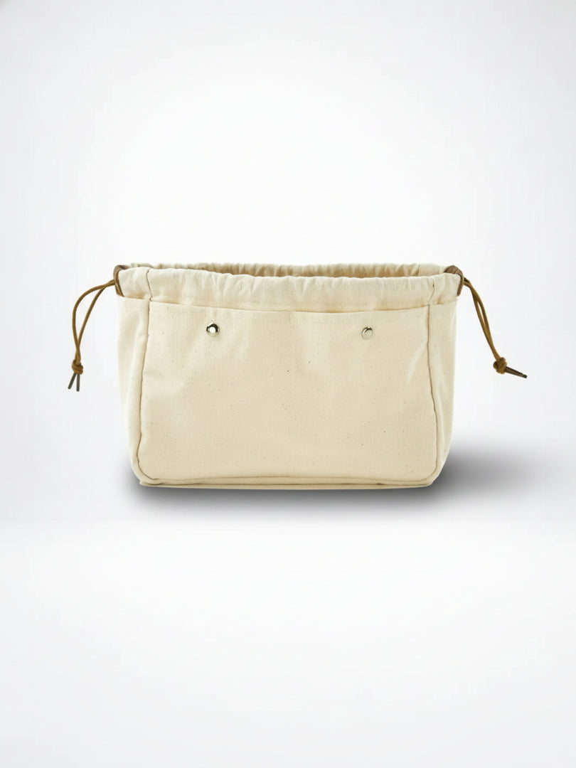 Drawstring Makeup Pouch Travel Organizer Cotton N6C067