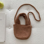 Load image into Gallery viewer, Knit Handbag Crossbody Bag Solid Color Women N6H316