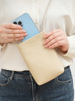 Load image into Gallery viewer, Genuine Leather Vertical Phone Crossbody Bag Women N6D015