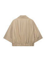 Load image into Gallery viewer, Loose Double-Breasted Cuffed Sleeve Trench Coat Women N6G163