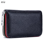 Load image into Gallery viewer, Accordion RFID Leather Card Holder Women N6D033