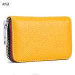 Load image into Gallery viewer, Accordion RFID Leather Card Holder Women N6D033