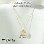 Load image into Gallery viewer, MOM Zircon Heart Pendant Necklace N6D522