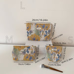 Load image into Gallery viewer, Womens Floral Textured Polyester Cosmetic Bag N6K113