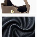 Load image into Gallery viewer, Women's Genuine Leather Bucket Shoulder Bag N6J165