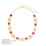 Load image into Gallery viewer, Geometric Necklace   Earrings   Alloy Hand Drop  S5P151