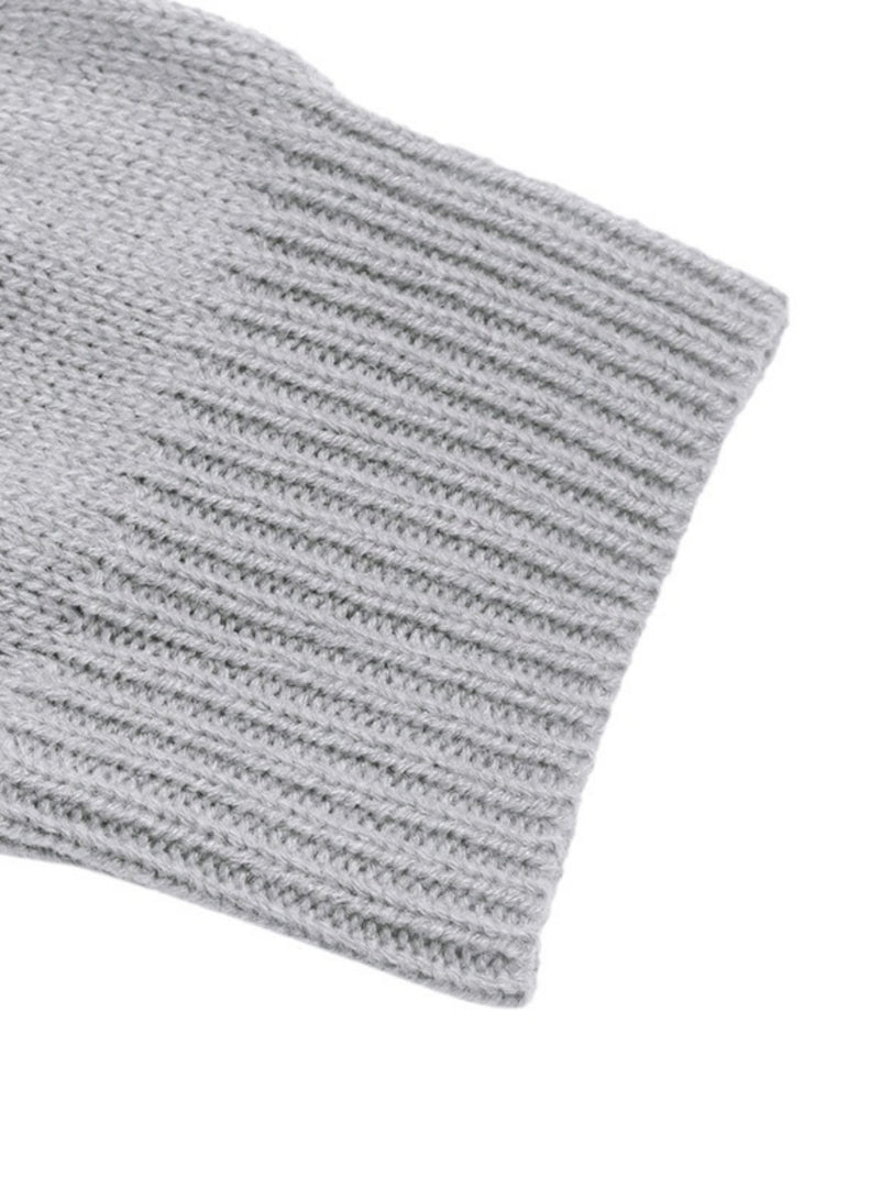 Round Neck Long Sleeve Pullover Sweater N6H306