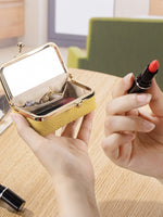 Load image into Gallery viewer, Lipstick Jewelry Frame Purse Women N6D017