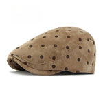 Load image into Gallery viewer, Faux Suede Newsboy Cap Women Retro Beret N6G205