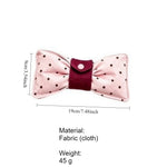 Load image into Gallery viewer, Bow Button Closure Eyeglass Case Sunglasses Pouch N6G103